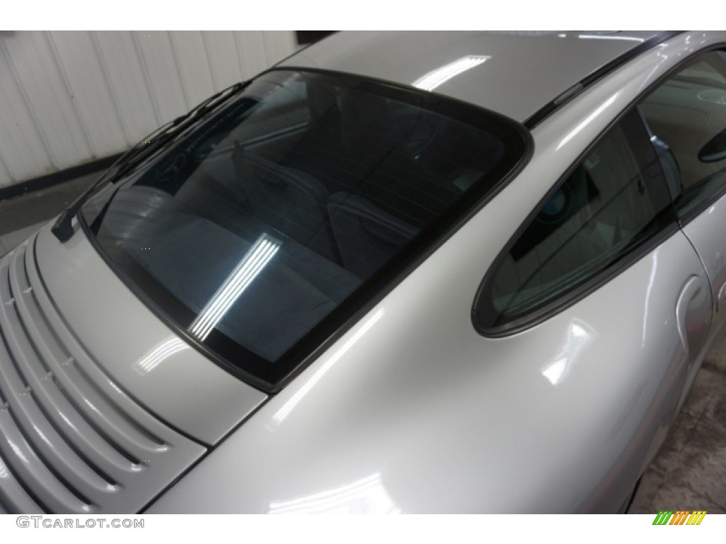 2001 911 Turbo Coupe - Polar Silver Metallic / Graphite Grey photo #81