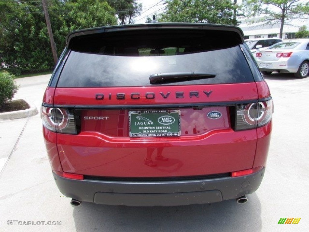 2016 Discovery Sport HSE 4WD - Firenze Red Metallic / Ebony photo #8