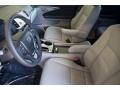 Gray 2017 Honda Ridgeline RTL-T AWD Interior Color