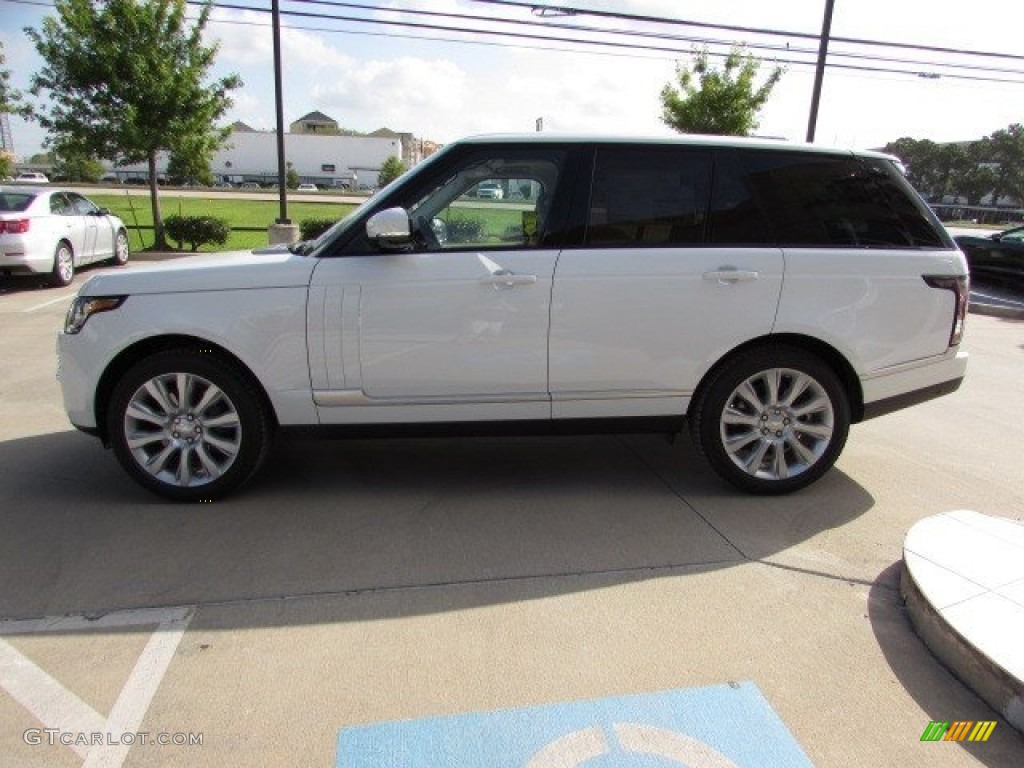 2016 Range Rover Supercharged - Fuji White / Espresso/Almond photo #6