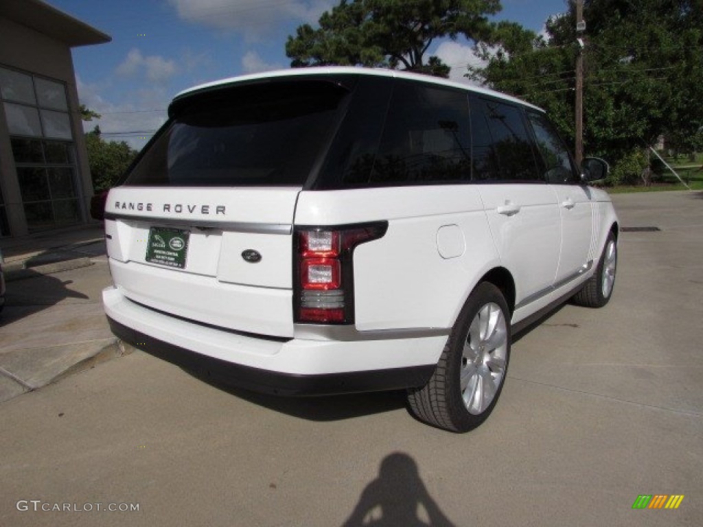 2016 Range Rover Supercharged - Fuji White / Espresso/Almond photo #9