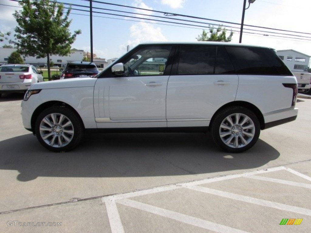 2016 Range Rover Supercharged - Fuji White / Espresso/Almond photo #6