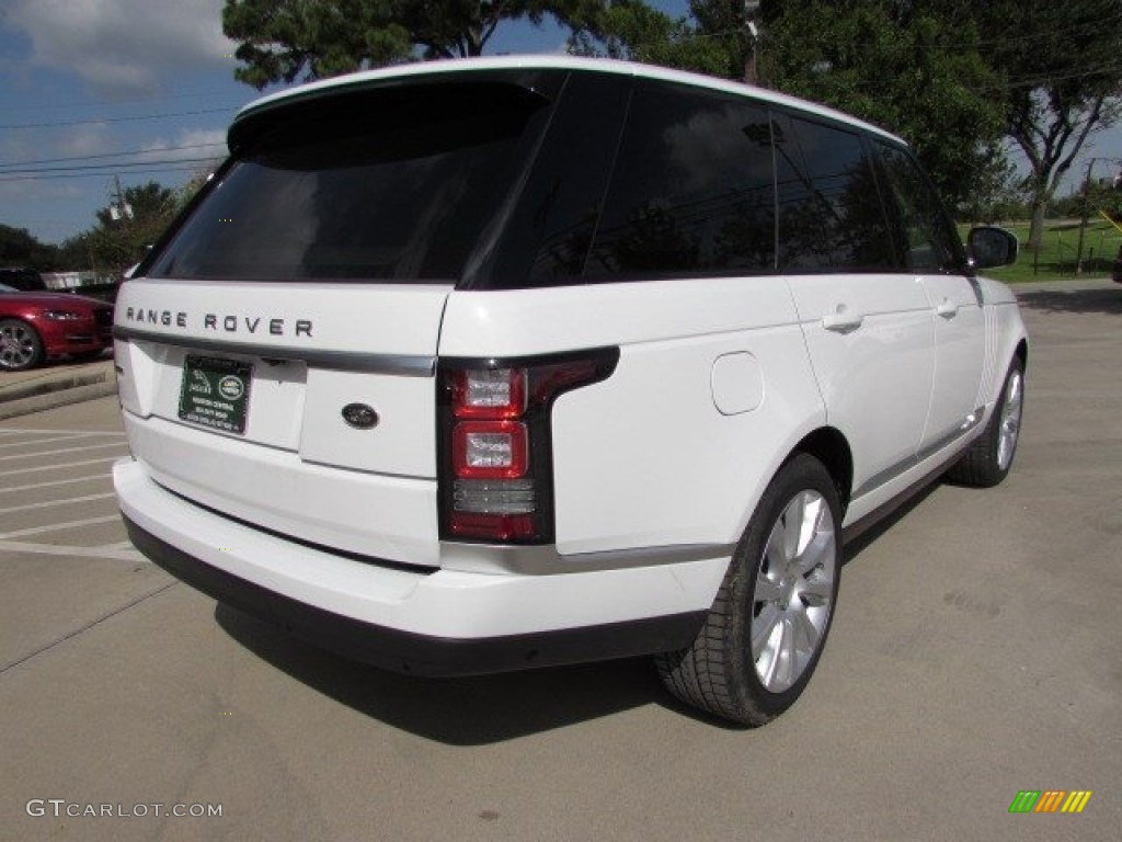 2016 Range Rover Supercharged - Fuji White / Espresso/Almond photo #9