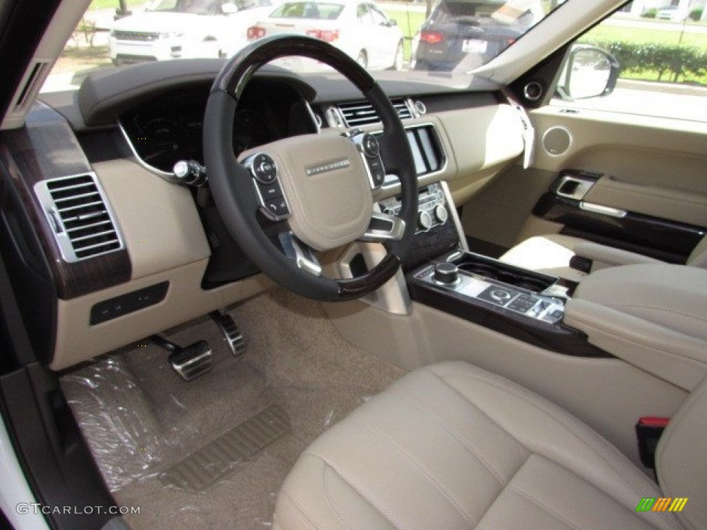 2016 Range Rover Supercharged - Fuji White / Espresso/Almond photo #14