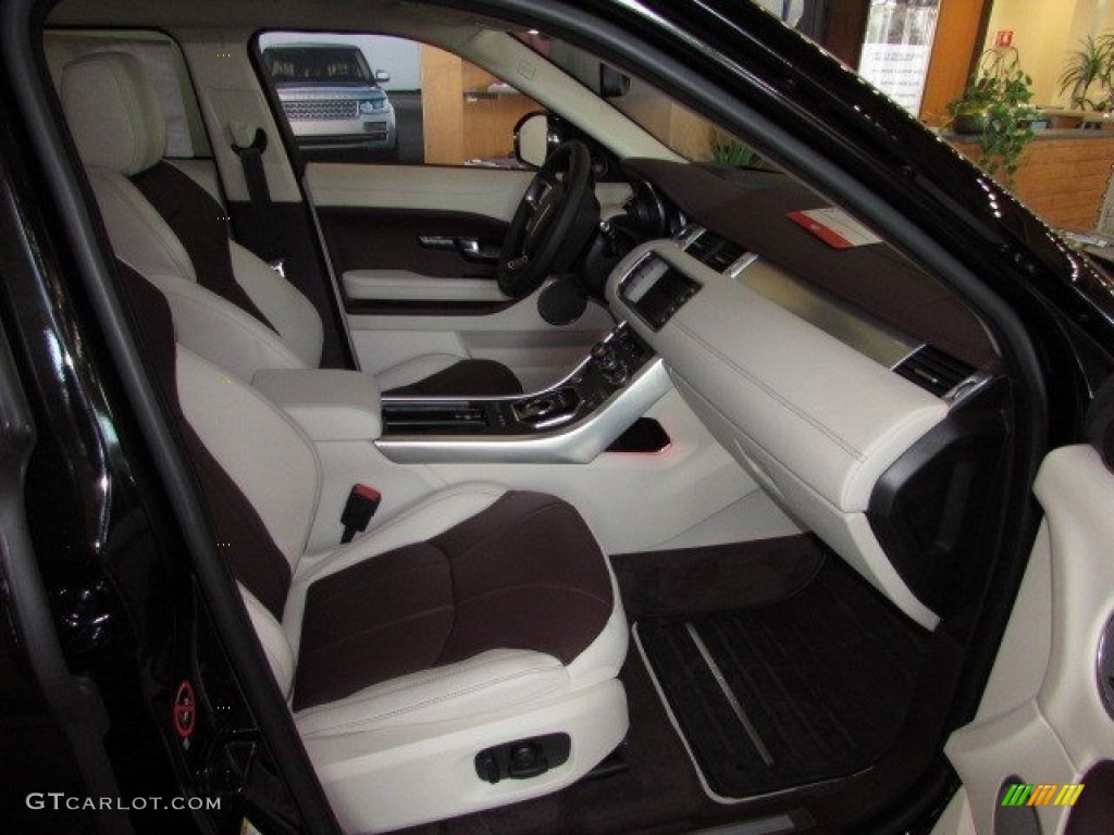 Ivory/Dark Cherry Interior 2016 Land Rover Range Rover Evoque Autobiography Photo #114161970