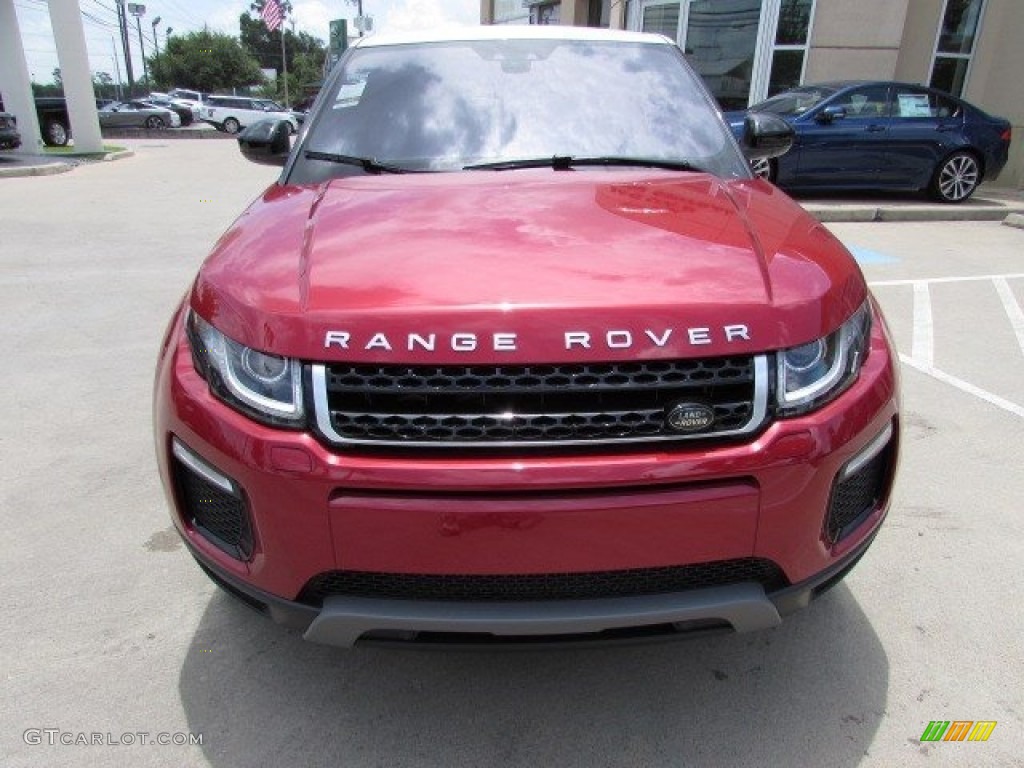 2016 Range Rover Evoque SE - Firenze Red Metalllic / Ebony/Ebony photo #2