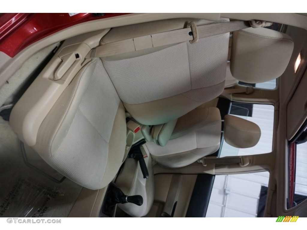 2006 Forester 2.5 X Premium - Garnet Red Pearl / Desert Beige photo #18