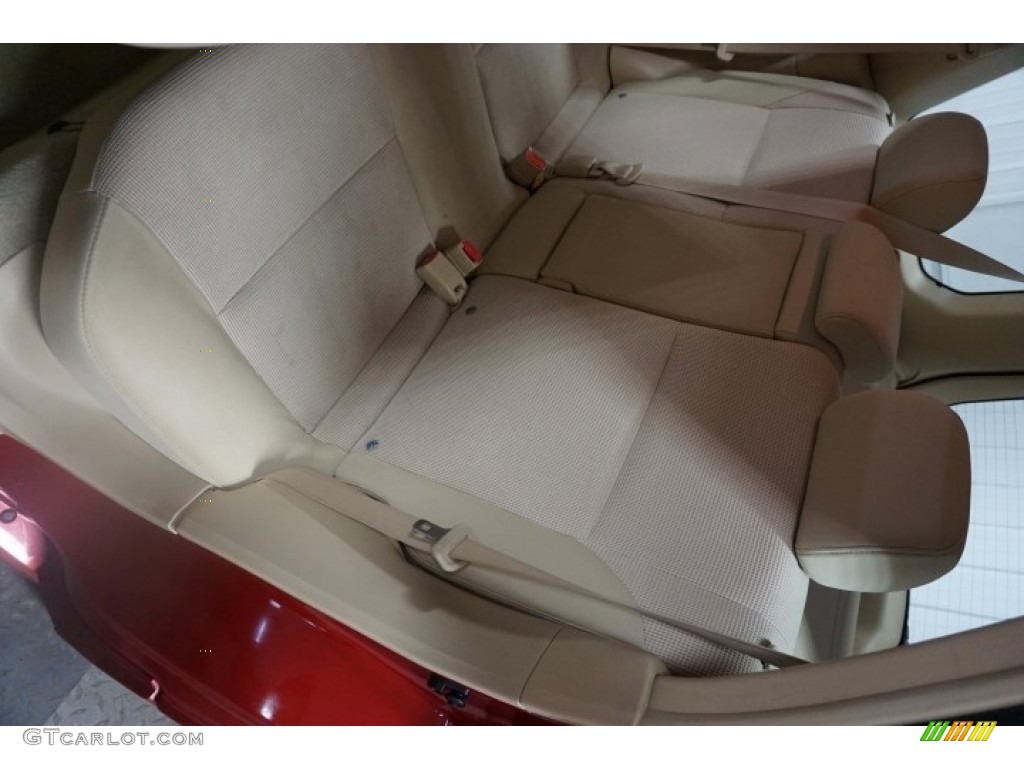 2006 Forester 2.5 X Premium - Garnet Red Pearl / Desert Beige photo #23