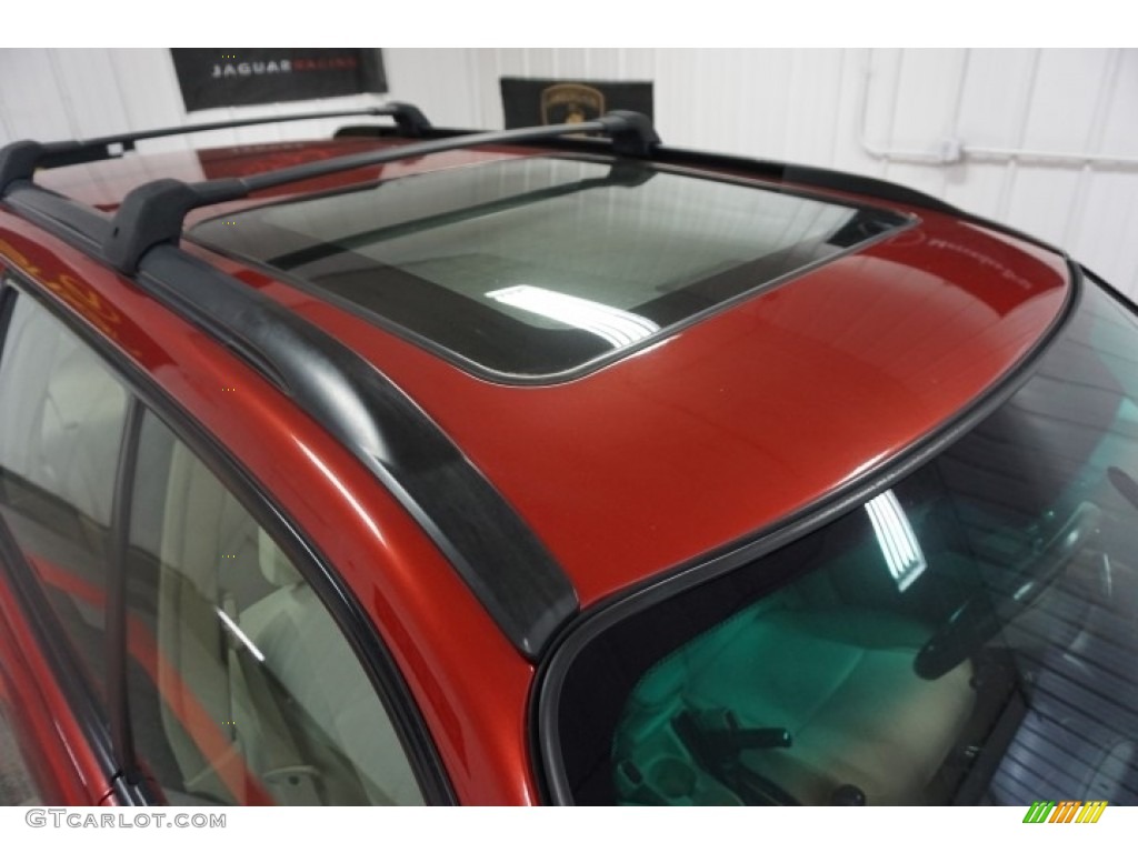 2006 Forester 2.5 X Premium - Garnet Red Pearl / Desert Beige photo #84