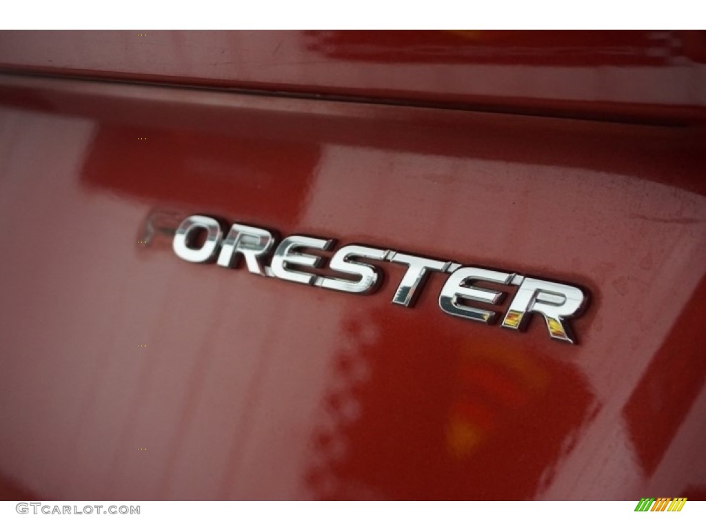 2006 Forester 2.5 X Premium - Garnet Red Pearl / Desert Beige photo #85