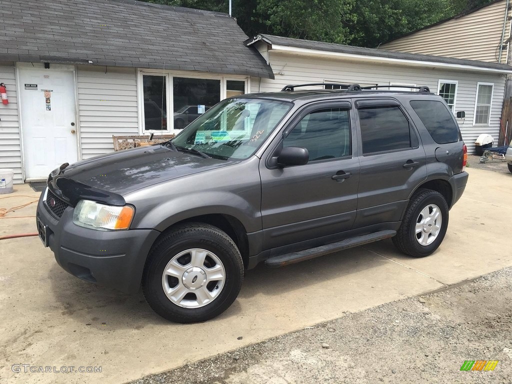 2004 Escape XLT V6 4WD - Dark Shadow Grey Metallic / Medium/Dark Flint photo #2