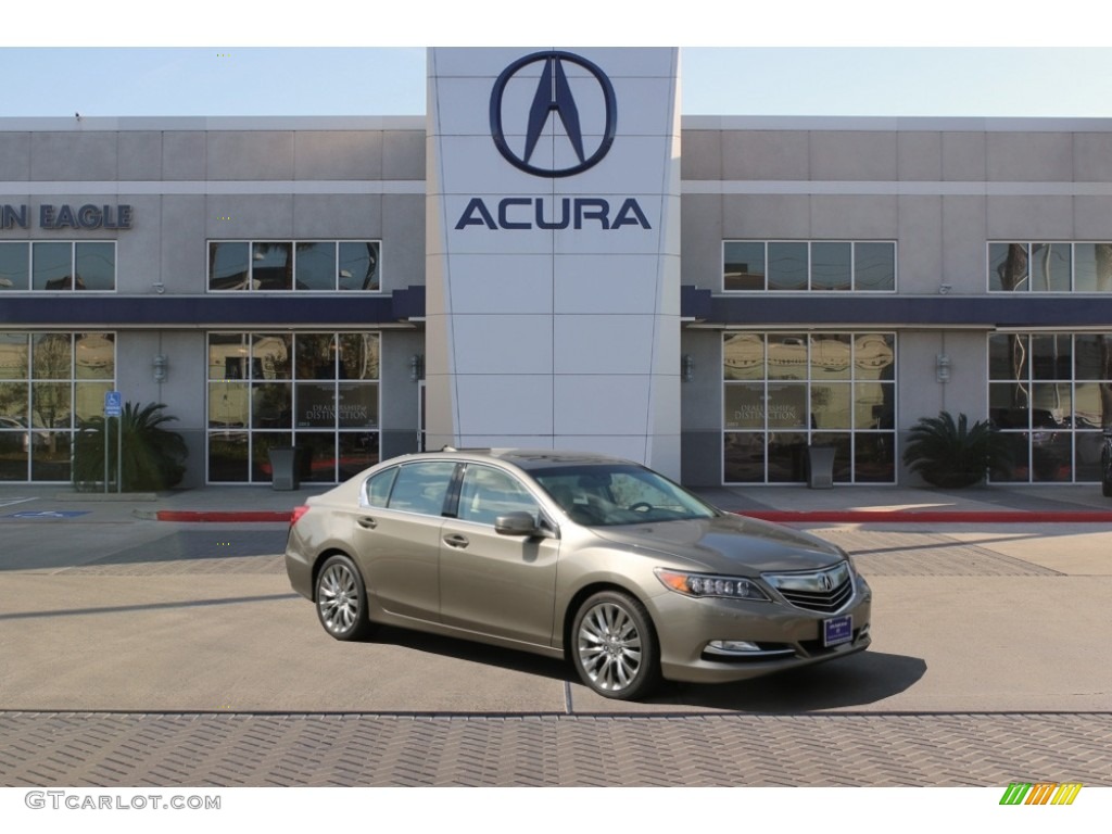 Gilded Pewter Metallic Acura RLX