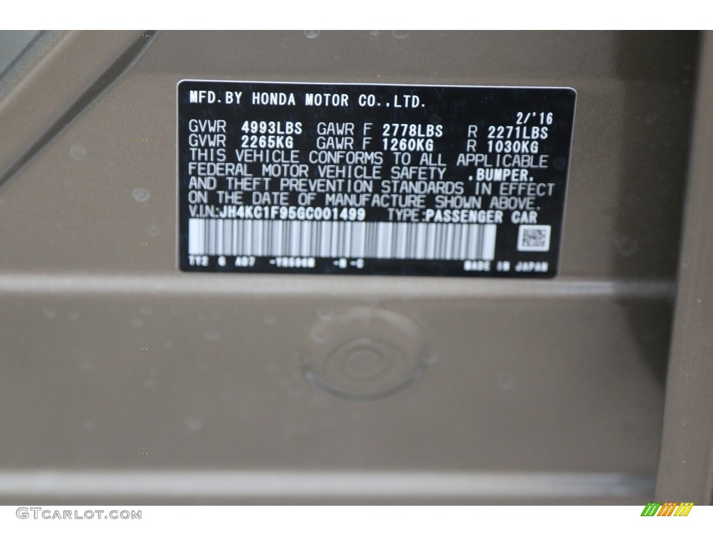 2016 RLX Advance - Gilded Pewter Metallic / Seacoast photo #52