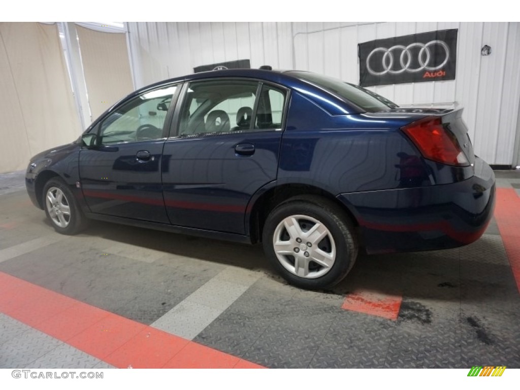 2007 ION 2 Sedan - Deep Blue / Gray photo #11