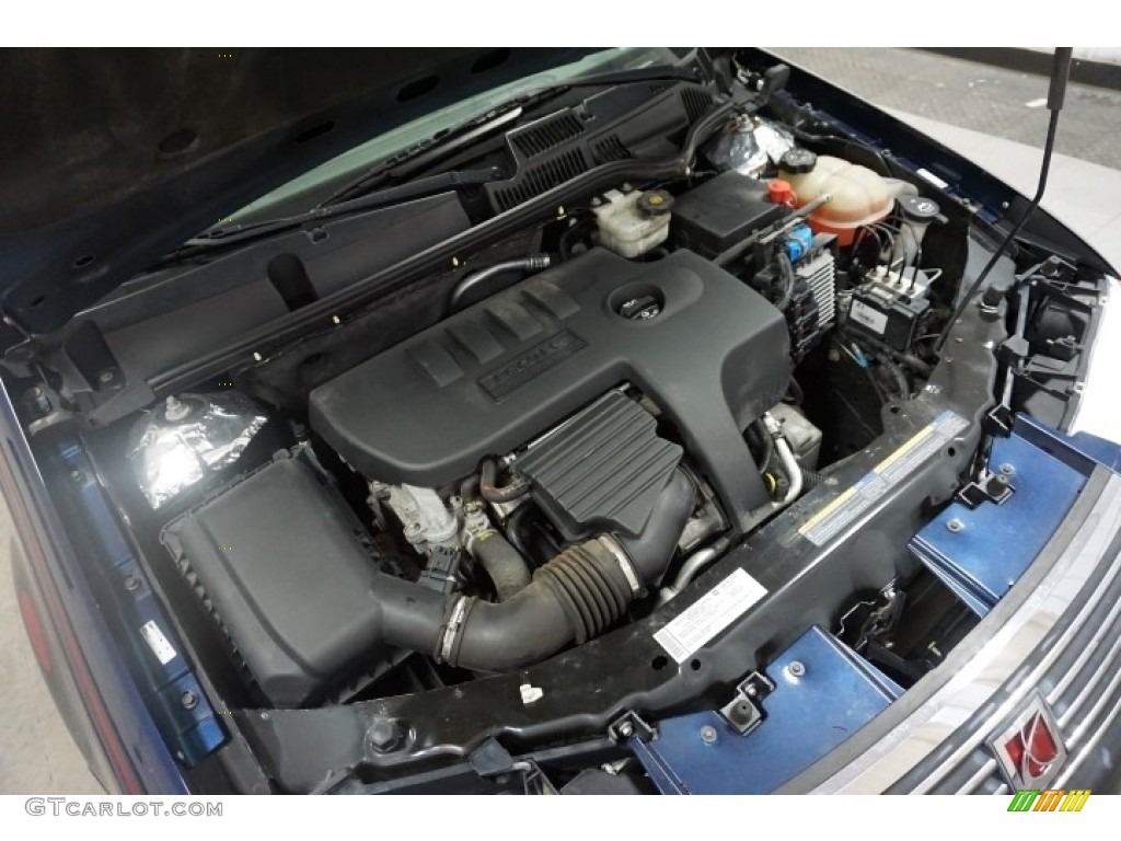 2007 ION 2 Sedan - Deep Blue / Gray photo #42