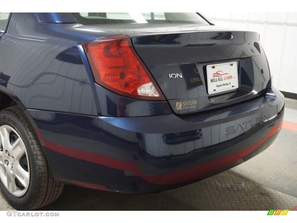 2007 ION 2 Sedan - Deep Blue / Gray photo #60