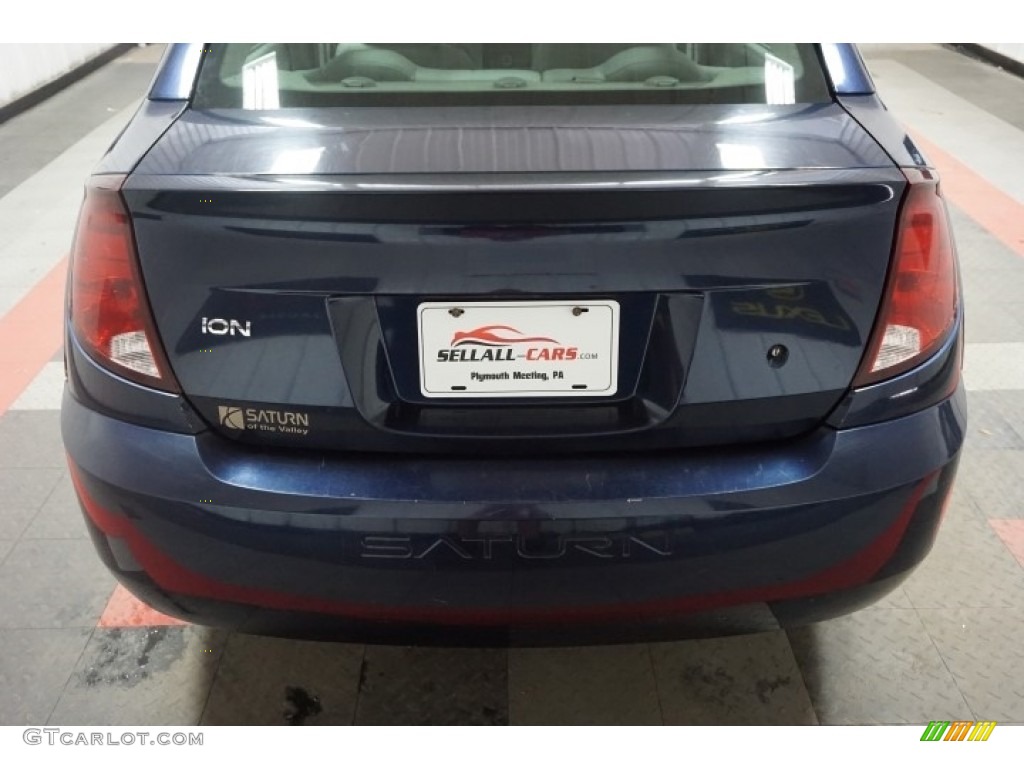 2007 ION 2 Sedan - Deep Blue / Gray photo #62
