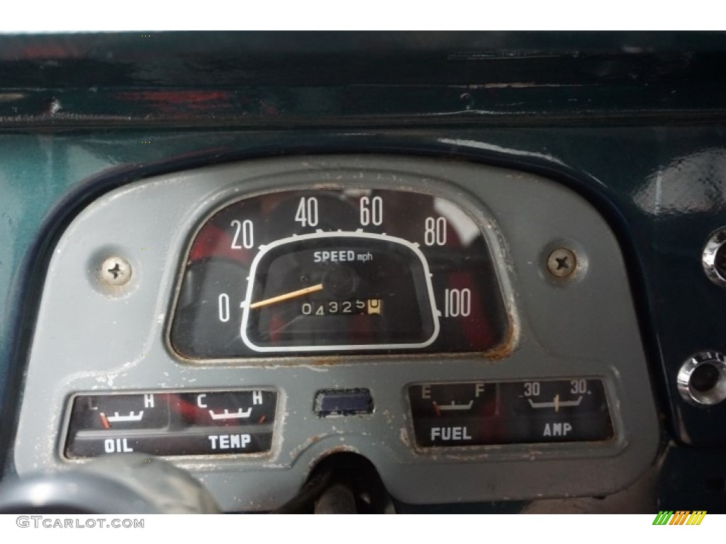 1970 Toyota Land Cruiser FJ40 Gauges Photo #114175516
