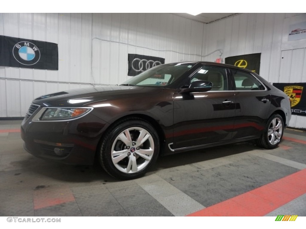 2011 9-5 Turbo4 Premium Sedan - Java Brown Metallic / Parchment photo #2