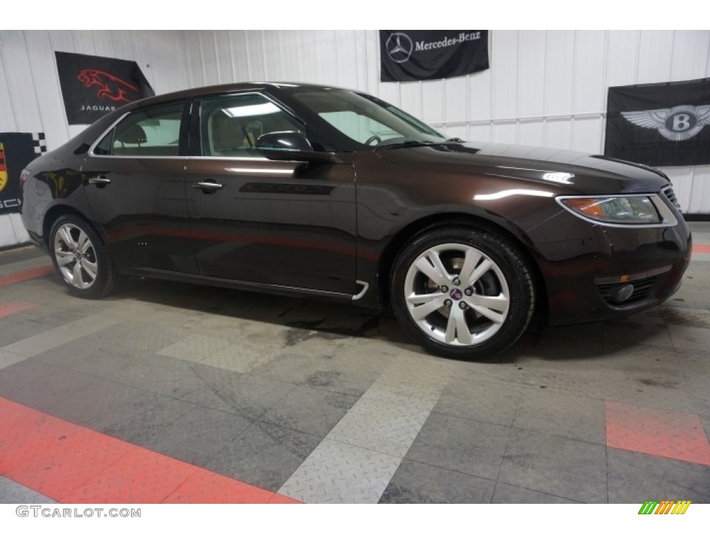 2011 9-5 Turbo4 Premium Sedan - Java Brown Metallic / Parchment photo #6