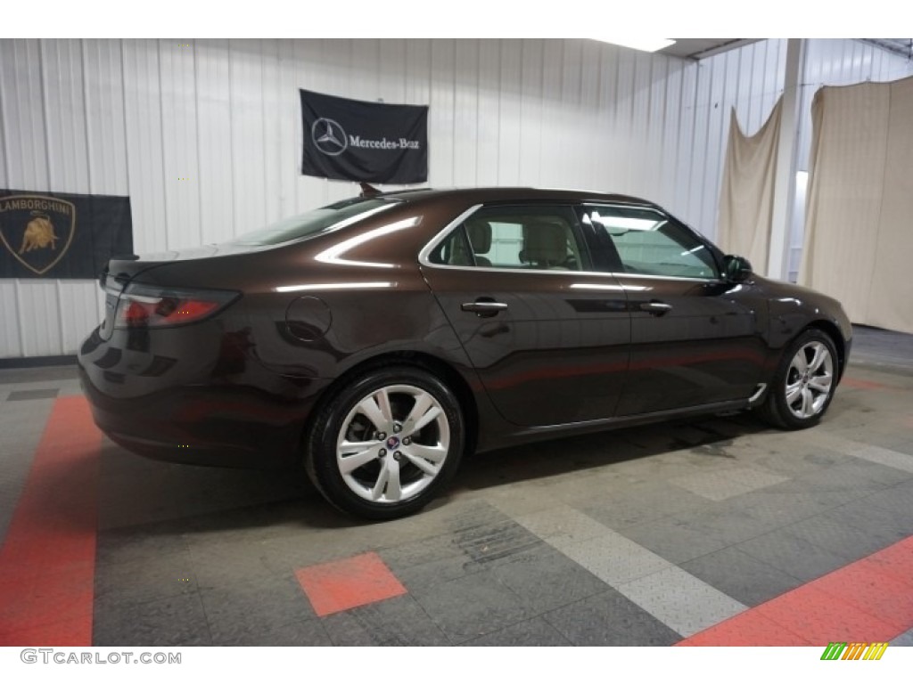 2011 9-5 Turbo4 Premium Sedan - Java Brown Metallic / Parchment photo #7