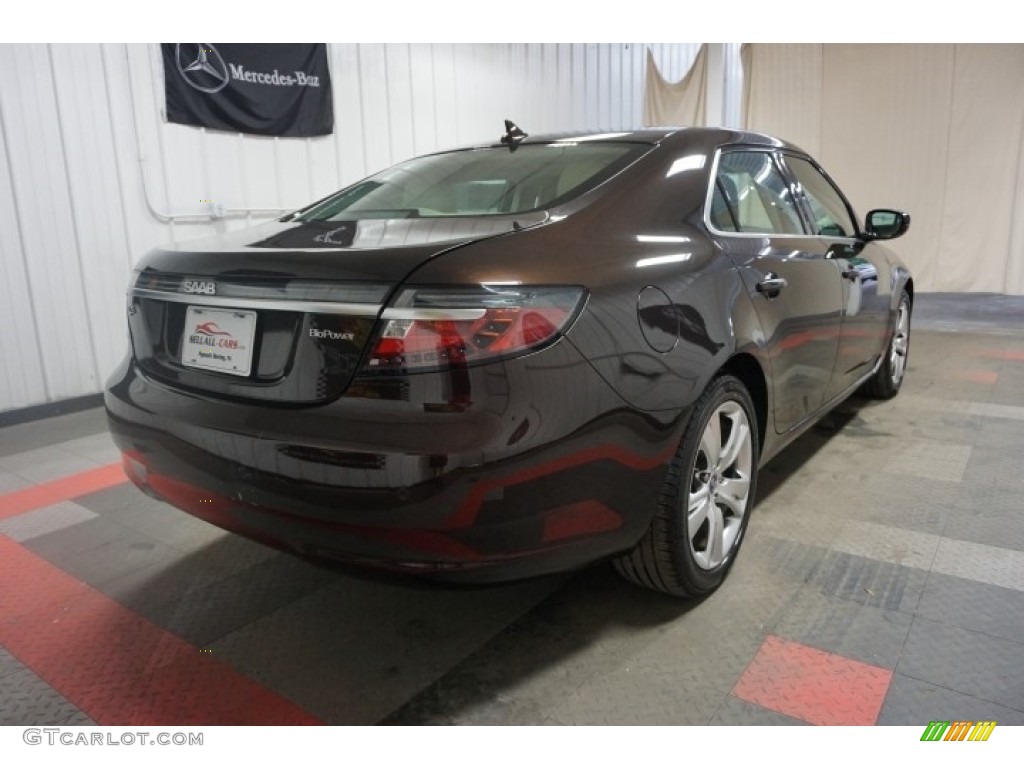 2011 9-5 Turbo4 Premium Sedan - Java Brown Metallic / Parchment photo #8