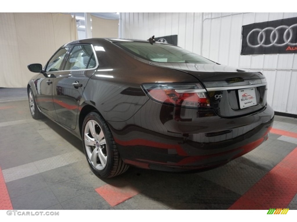 2011 9-5 Turbo4 Premium Sedan - Java Brown Metallic / Parchment photo #10