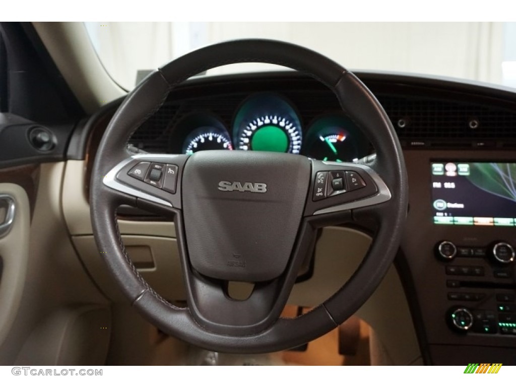 2011 9-5 Turbo4 Premium Sedan - Java Brown Metallic / Parchment photo #29