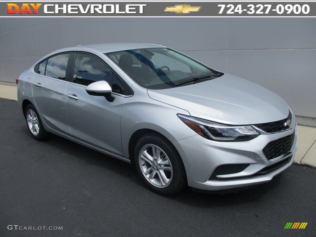 2016 Cruze LT Sedan - Silver Ice Metallic / Jet Black photo #1