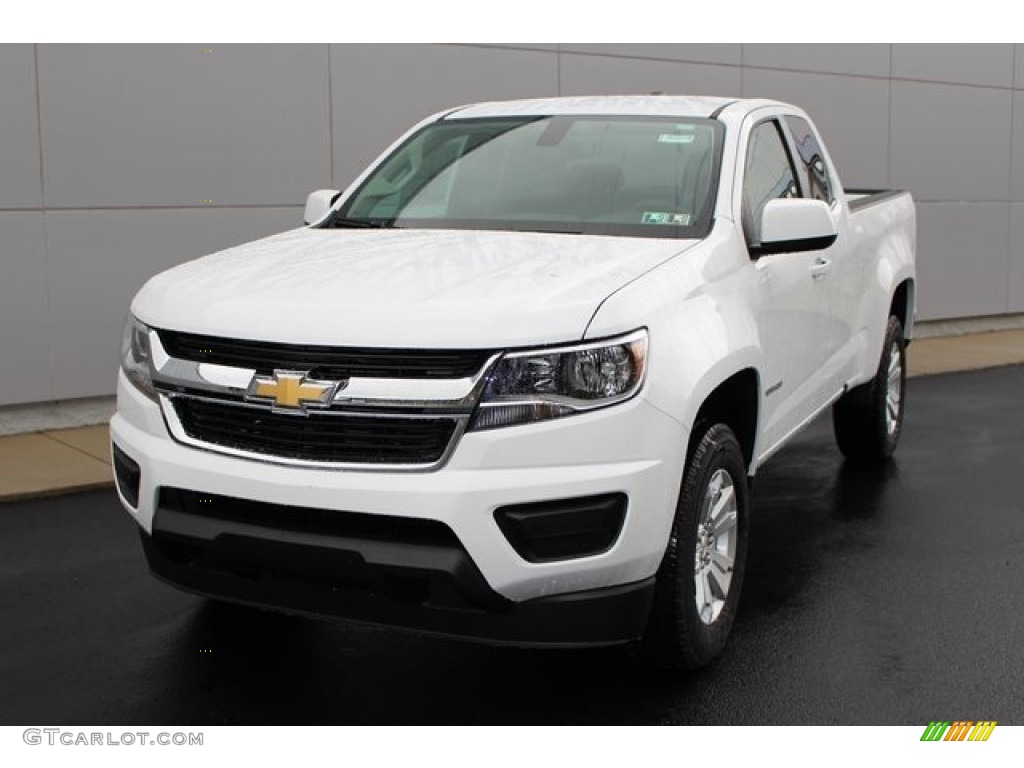 Summit White 2016 Chevrolet Colorado WT Extended Cab Exterior Photo #114177688