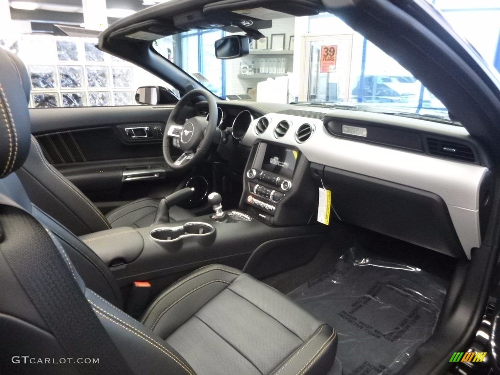 2017 Mustang GT Premium Convertible - Shadow Black / Ebony photo #7