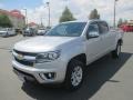 2016 Silver Ice Metallic Chevrolet Colorado LT Crew Cab 4x4  photo #2