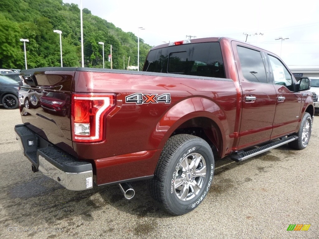 2016 F150 XLT SuperCrew 4x4 - Bronze Fire / Medium Earth Gray photo #2