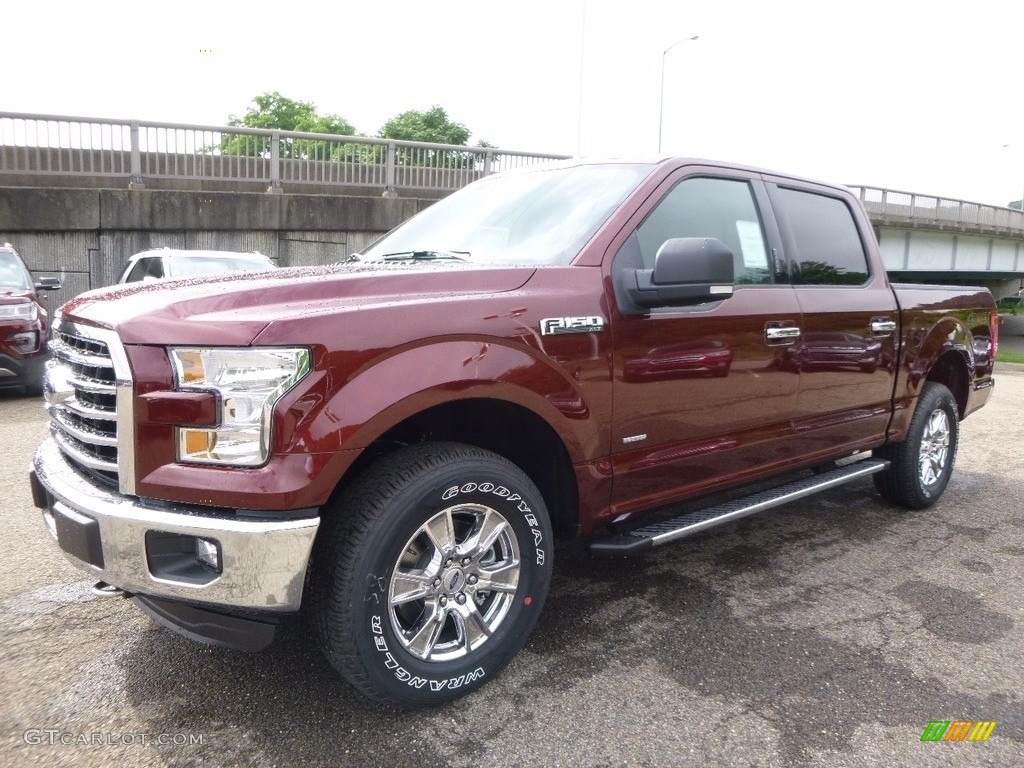 2016 F150 XLT SuperCrew 4x4 - Bronze Fire / Medium Earth Gray photo #6