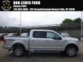 2016 Ingot Silver Ford F150 XLT SuperCrew 4x4  photo #1