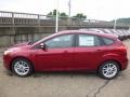 2016 Ruby Red Ford Focus SE Hatch  photo #8