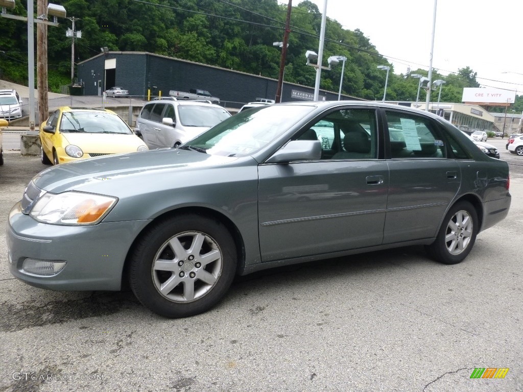 2000 Avalon XLS - Silver Spruce Metallic / Stone photo #10