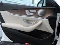 Macchiato Beige/Black 2017 Mercedes-Benz E 300 4Matic Sedan Door Panel