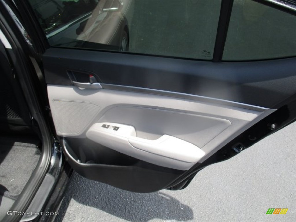 2017 Elantra Limited - Black / Gray photo #12