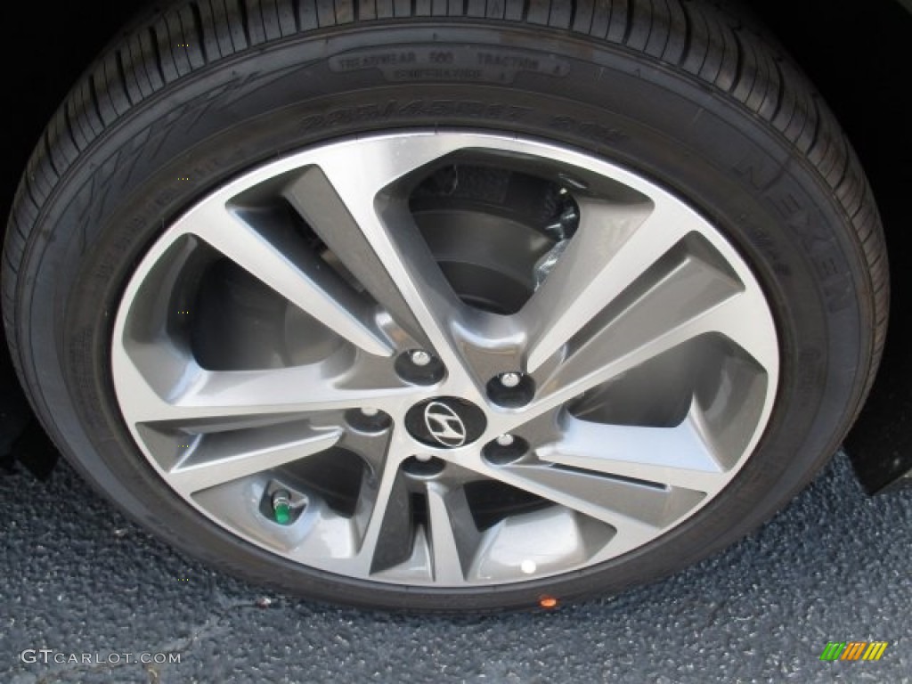 2017 Elantra Limited - Black / Gray photo #22