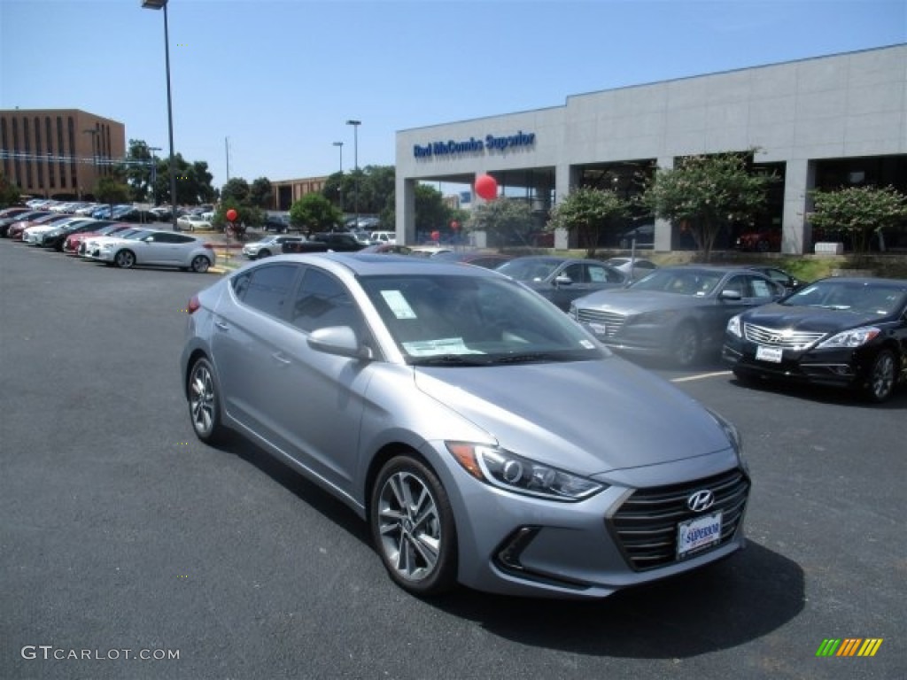 2017 Elantra Limited - Gray / Gray photo #1