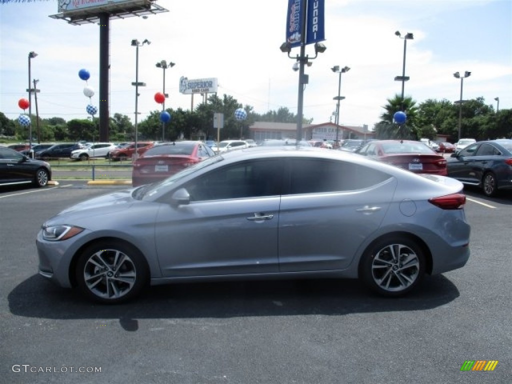 2017 Elantra Limited - Gray / Gray photo #5