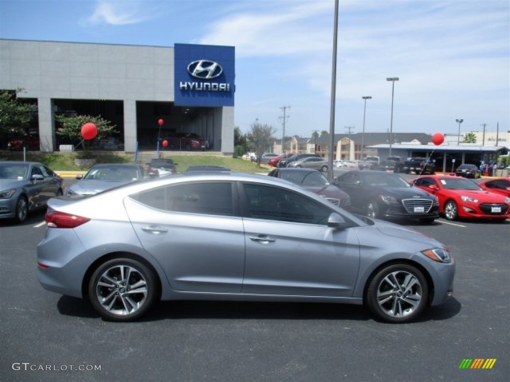 2017 Elantra Limited - Gray / Gray photo #9