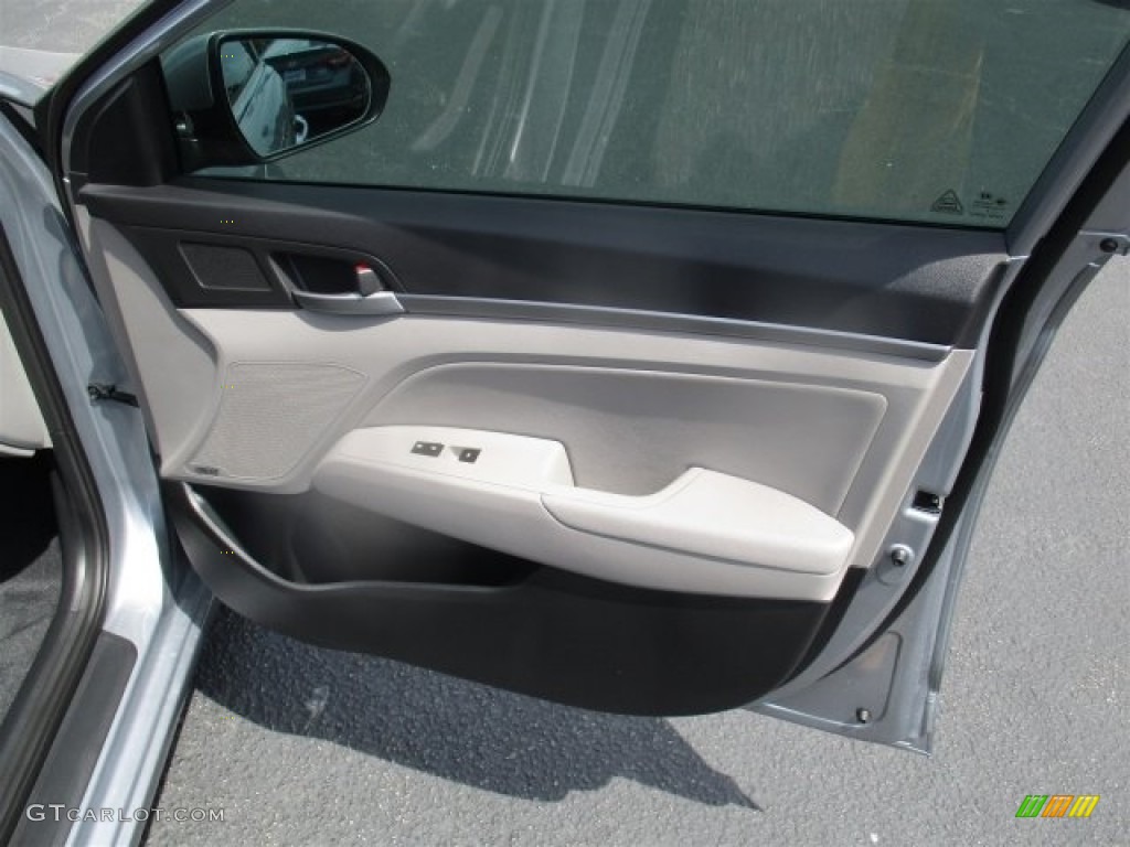 2017 Elantra Limited - Gray / Gray photo #11