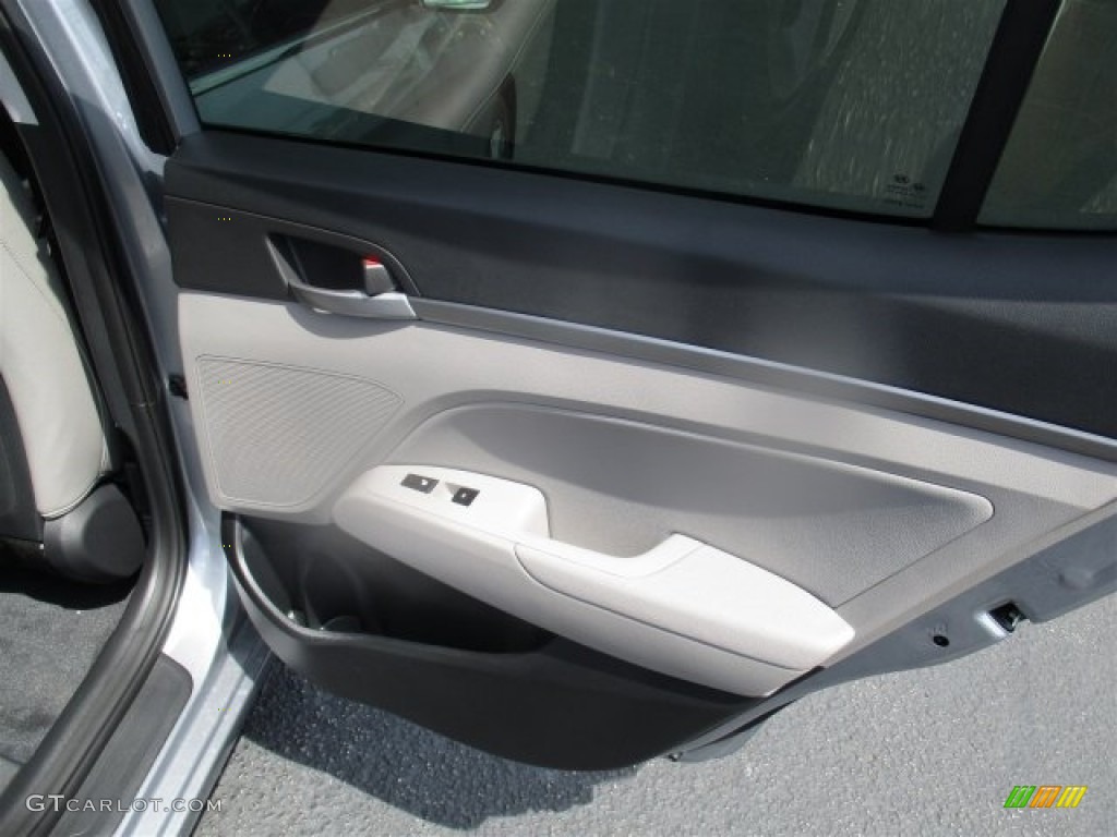 2017 Elantra Limited - Gray / Gray photo #13