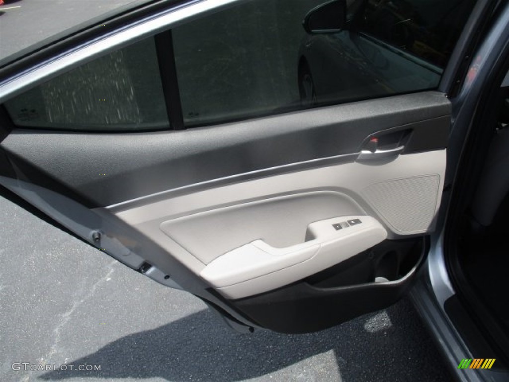 2017 Elantra Limited - Gray / Gray photo #17
