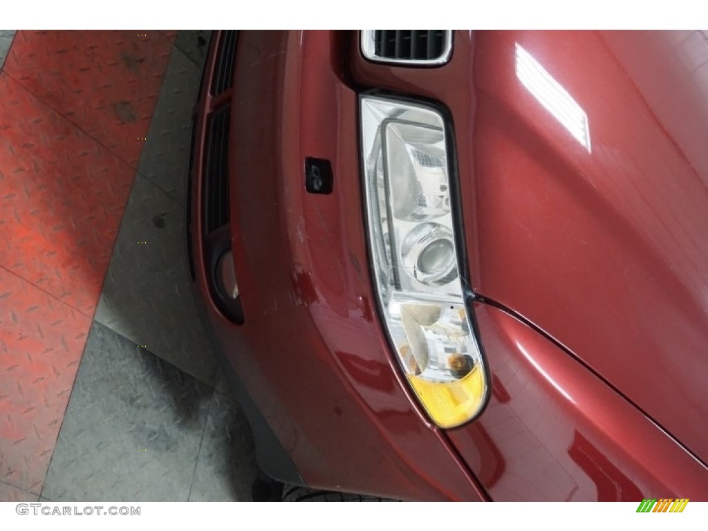 2001 A4 1.8T quattro Sedan - Hibiscus Red Pearl Effect / Ecru/Clay photo #45