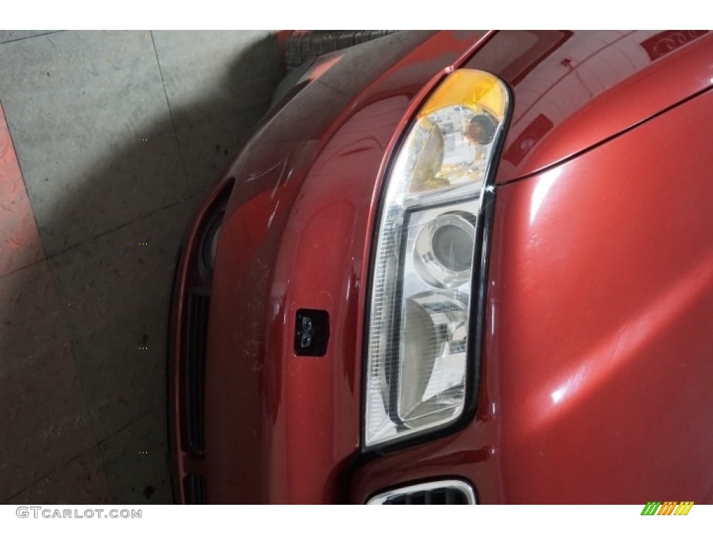 2001 A4 1.8T quattro Sedan - Hibiscus Red Pearl Effect / Ecru/Clay photo #46