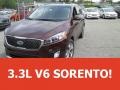 Sangria 2017 Kia Sorento SX V6 AWD