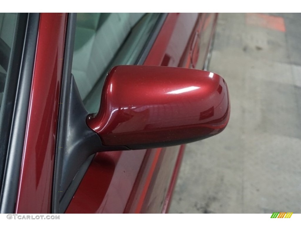 2001 A4 1.8T quattro Sedan - Hibiscus Red Pearl Effect / Ecru/Clay photo #72